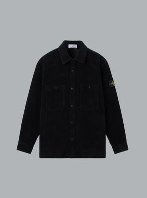 ORGANIC COTTON CORDUROY 800 SHIRTS BLACK