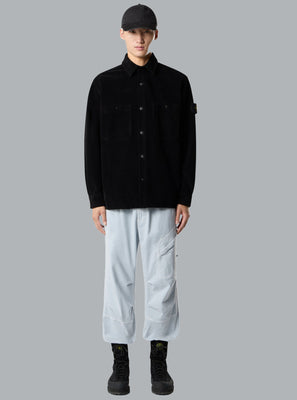 ORGANIC COTTON CORDUROY 800 SHIRTS BLACK