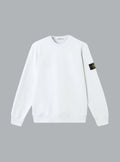 Sweatshirt van biologisch katoen fleece, lichtblauw