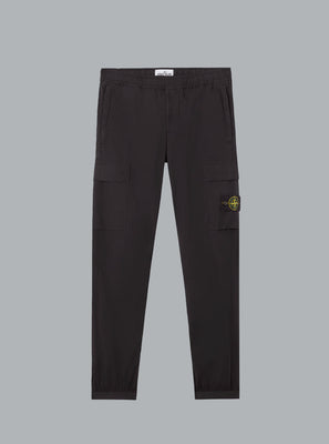 Tela Paracadute Cotone Stretch Black