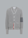 GARMENT DYED 4-BAR CARDIGAN