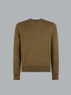 FLUID SILK CREWNECK ARMY GREEN