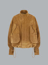 Suède Bomber Jacket