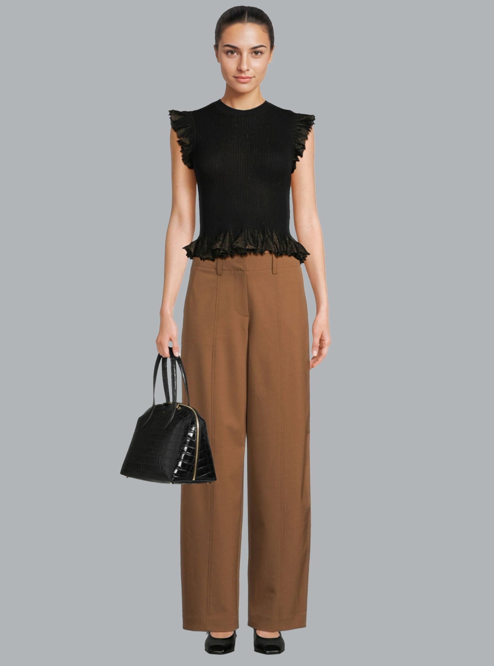 Ames Barrell Leg Trouser CINDER