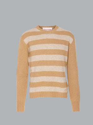 Cashmere And Wool Beige Dessin