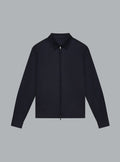 FLANNEL STRETCH OVERSHIRT DARK NAVY