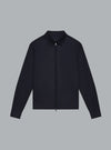FLANNEL STRETCH OVERSHIRT DARK NAVY