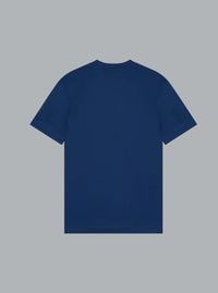 Interlock Supima T-shirt Blauw
