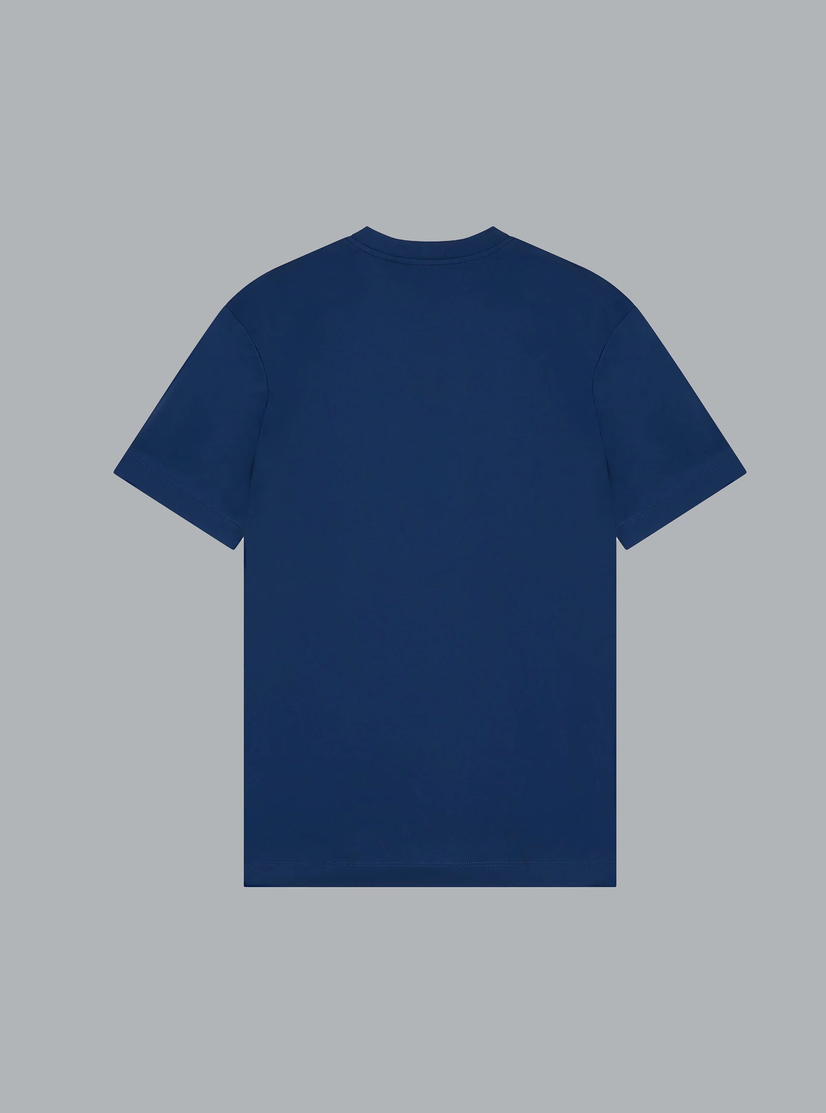 Interlock Supima T-Shirt  Blue