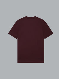Interlock Supima T-Shirt Burgundy