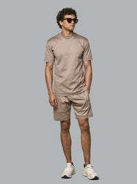 Interlock Supima T-Shirt Lead Grey
