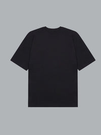 Interlock Supima Oversized T-Shirt Black