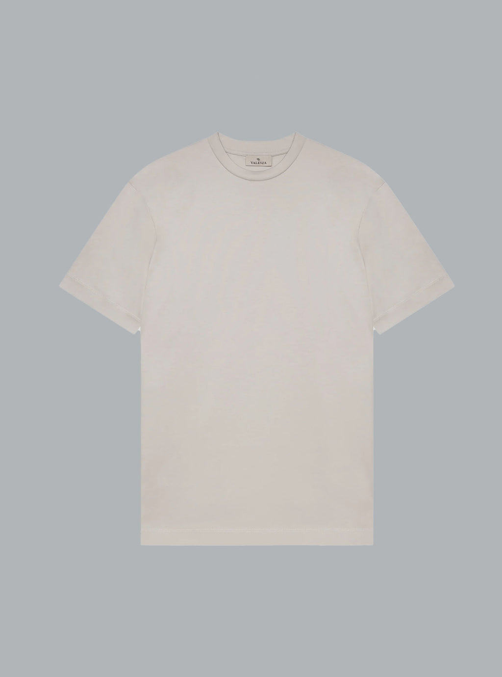 Interlock Supima T-Shirt Pearl Grey