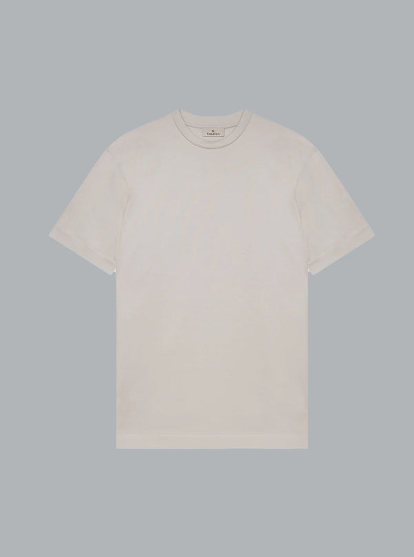 Interlock Supima T-Shirt Pearl Grey