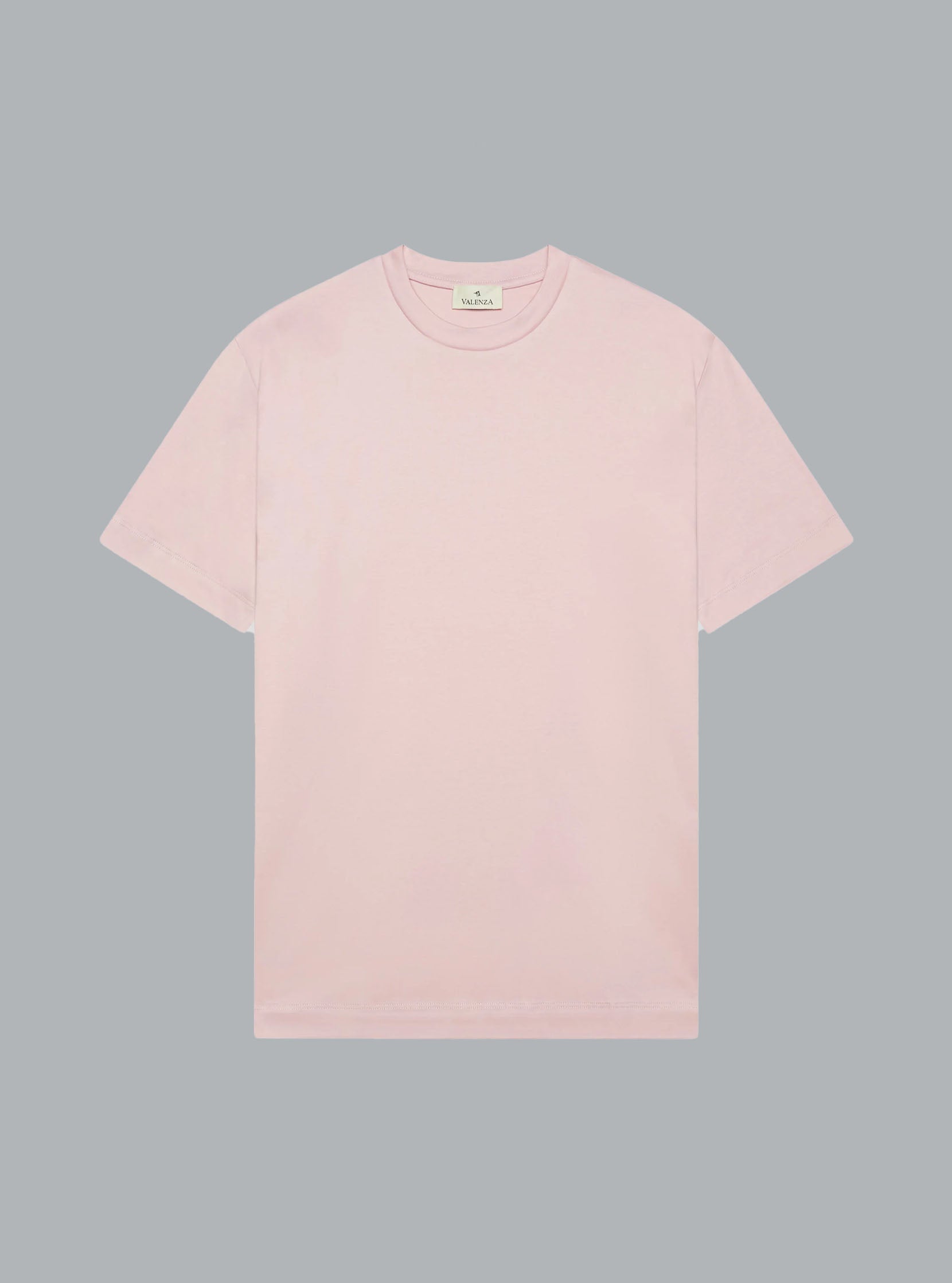 Interlock Supima T-Shirt Pink Swan