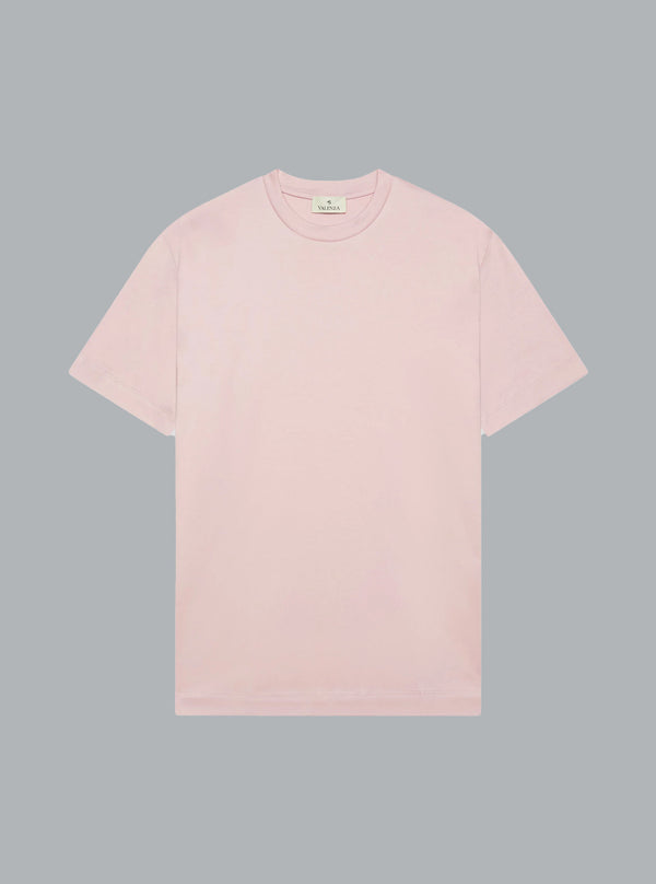 Interlock Supima T-Shirt Pink Swan