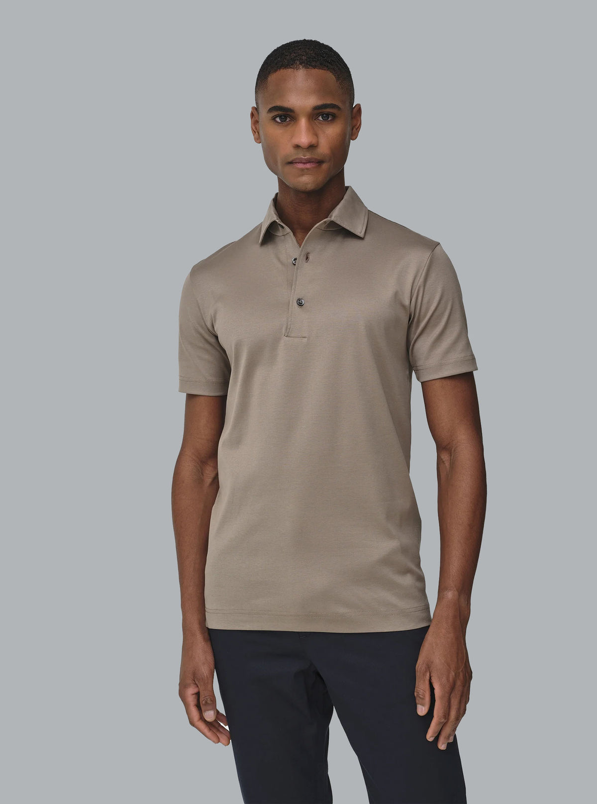Supima Shiller Collar Polo Shirt