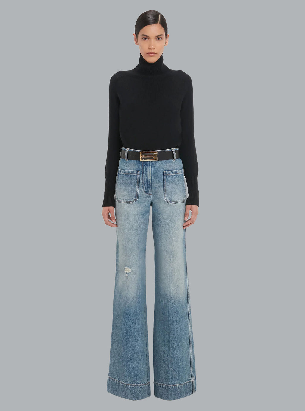ALINA JEAN - REGULAR WORN BLUE WASH