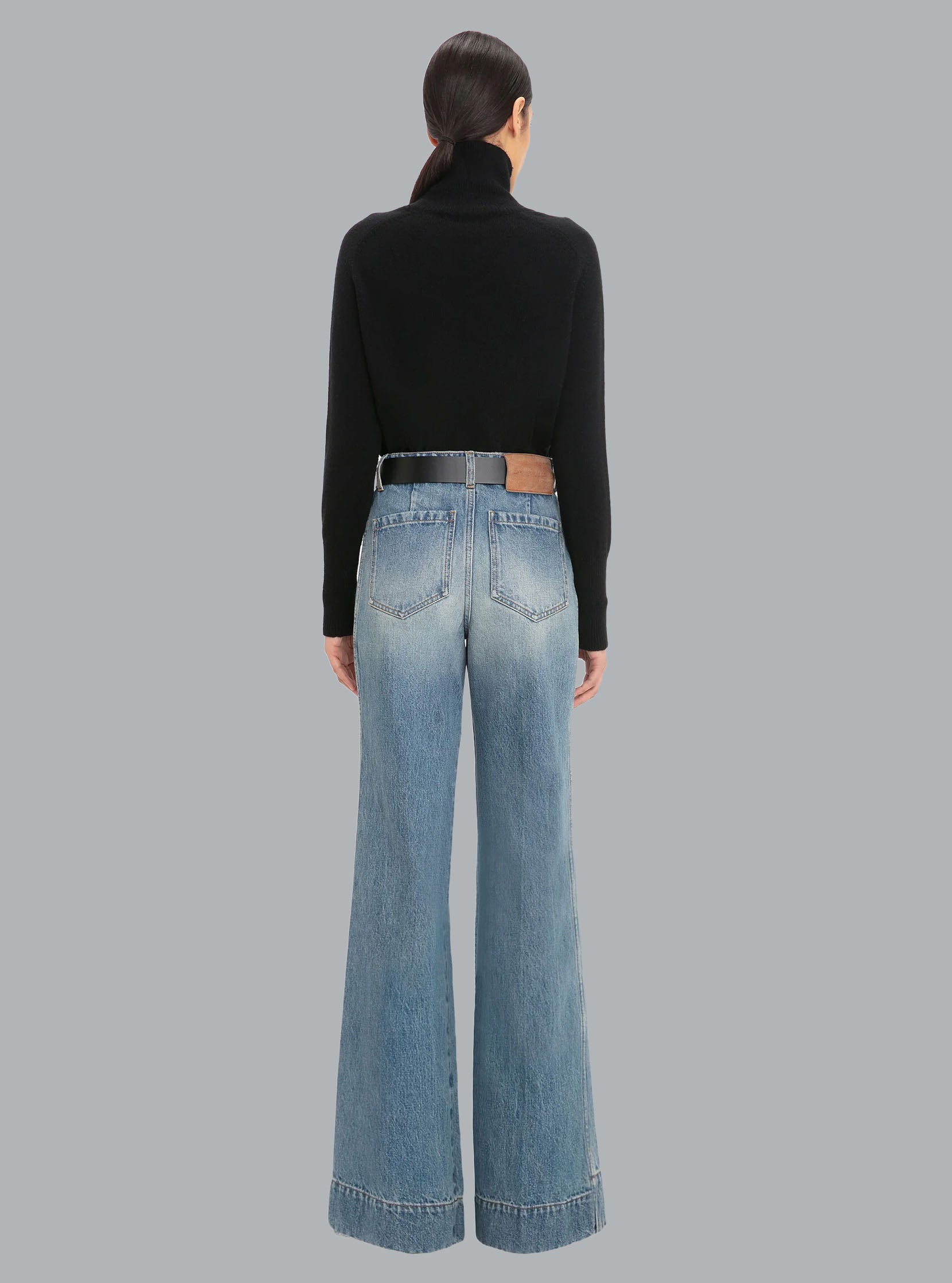 ALINA JEAN - REGULAR WORN BLUE WASH