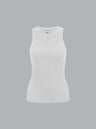 RIB TANK WHITE