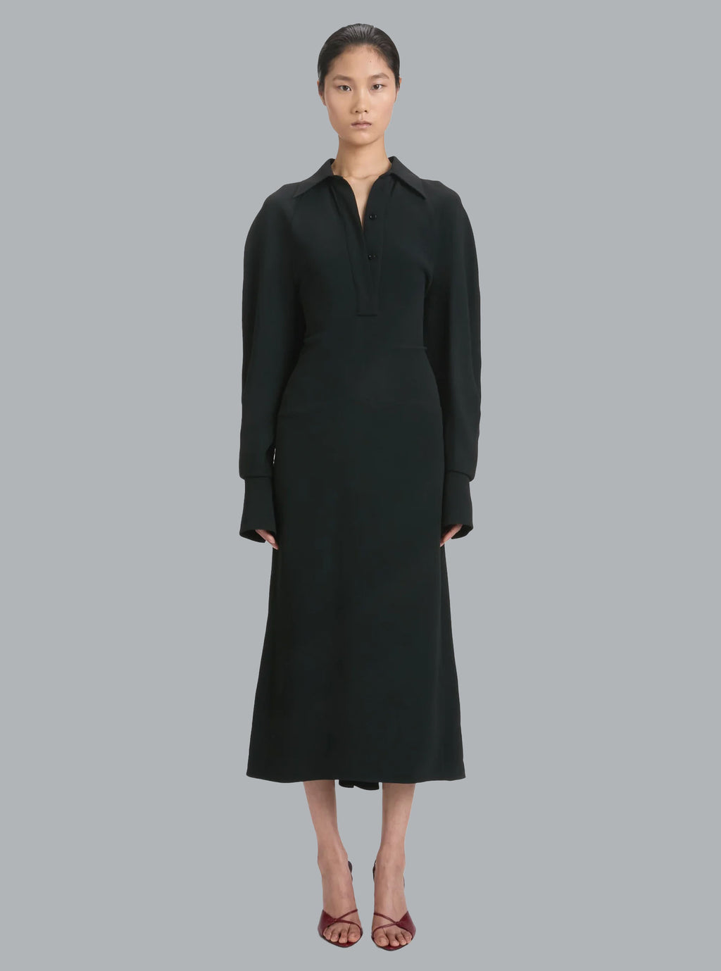 Polo Collar Zwart