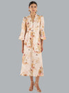 ASCENSION PLUNGE MIDI DRESS