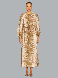 ASCENSION MIDI DRESS