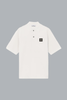 MICRO STITCH SOFT ORGANIC COTTON POLO SHIRT OFF WHITE