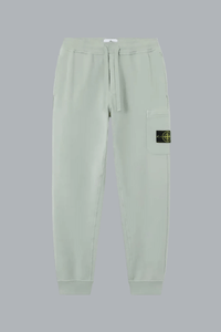 ORGANIC COTTON FLEECE SWEAT BOTTOMS SAGE