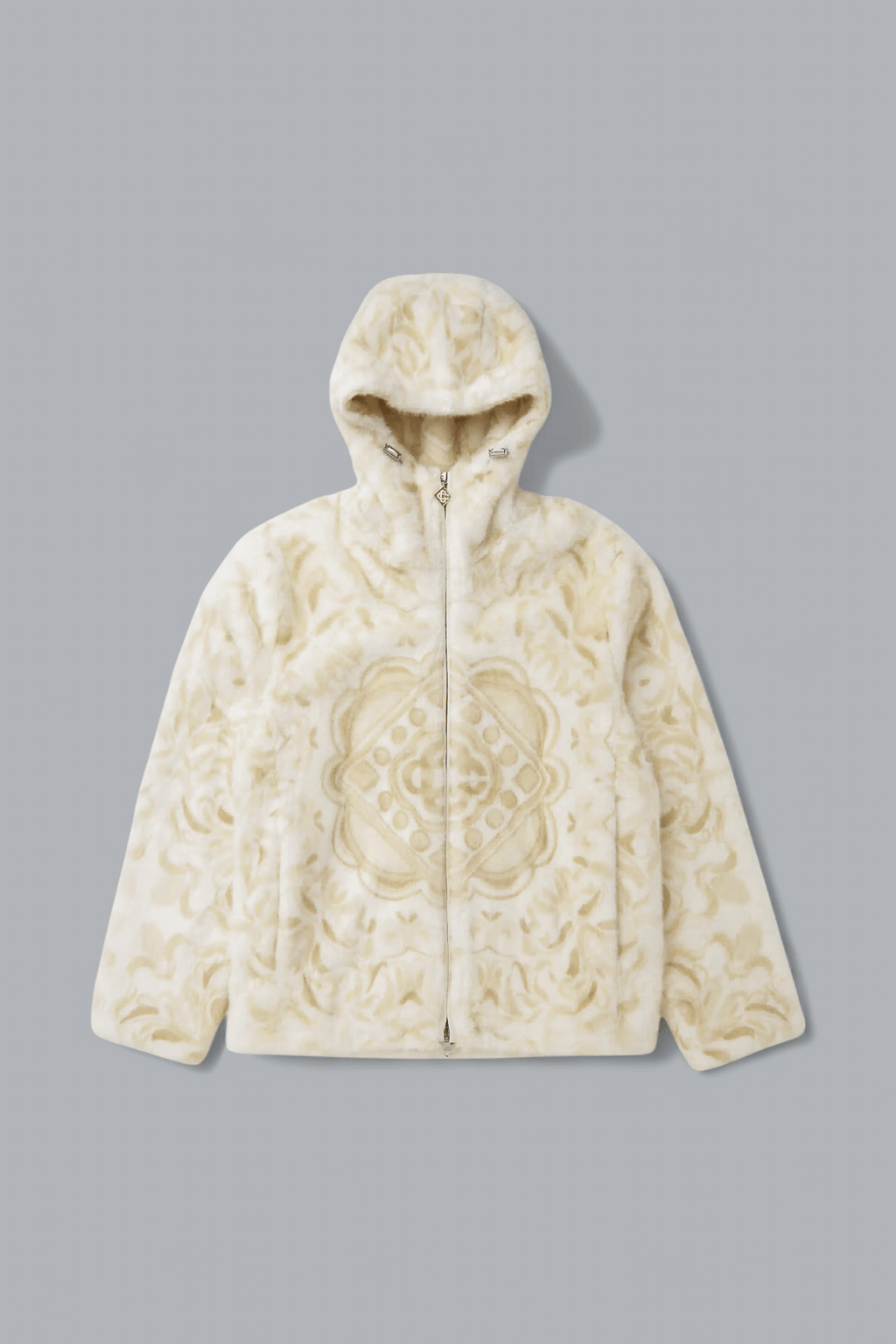 FAUX FUR HOODED JACKET