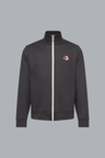 LOGO ZIP THROUGH SWEATER