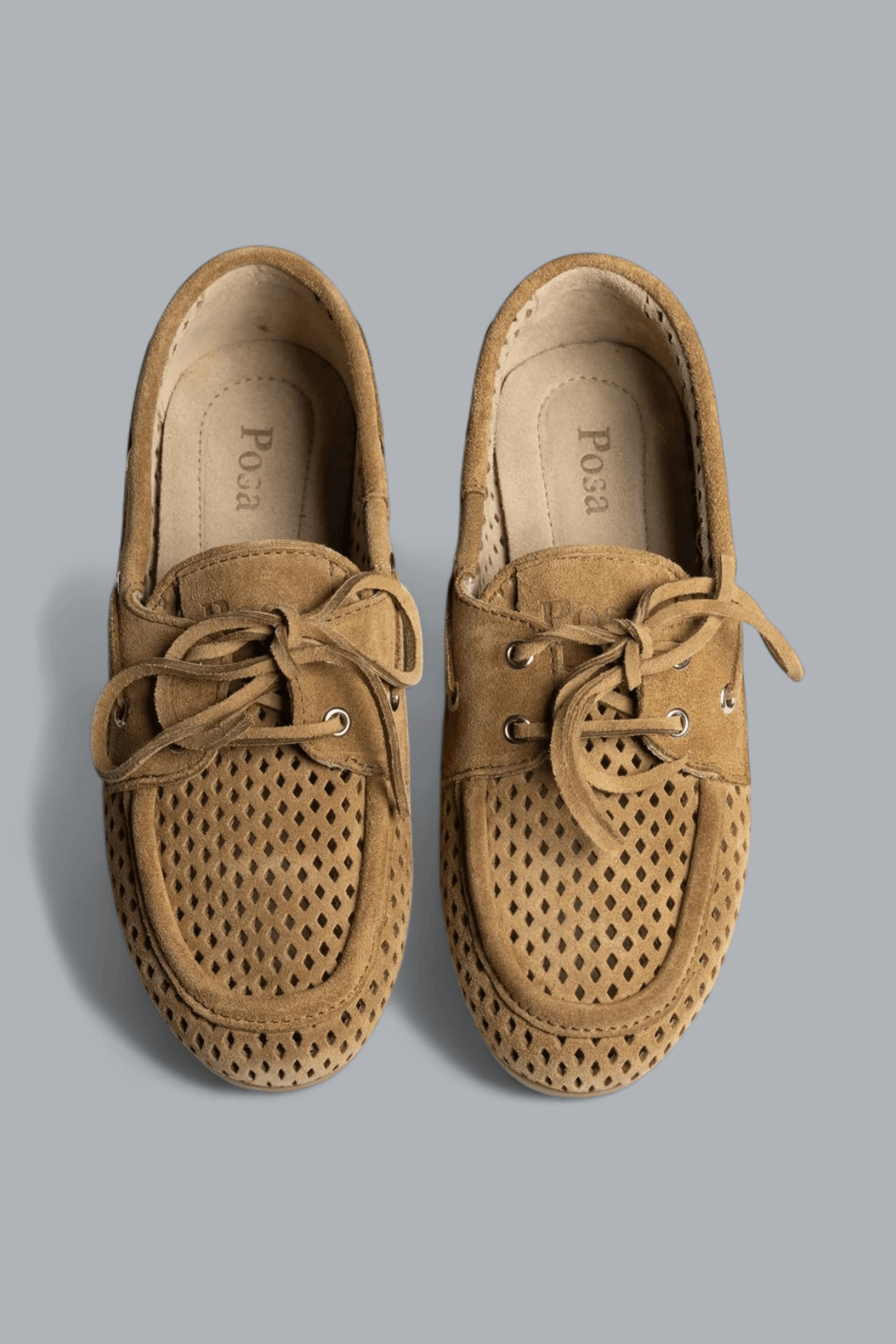 BOAT LOAFERS PERFORATED
