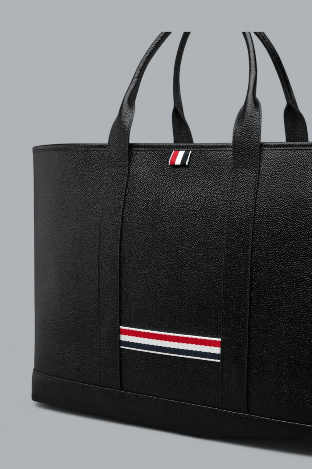 PEBBLE GRAIN LEATHER MEDIUM TOOL TOTE BAG