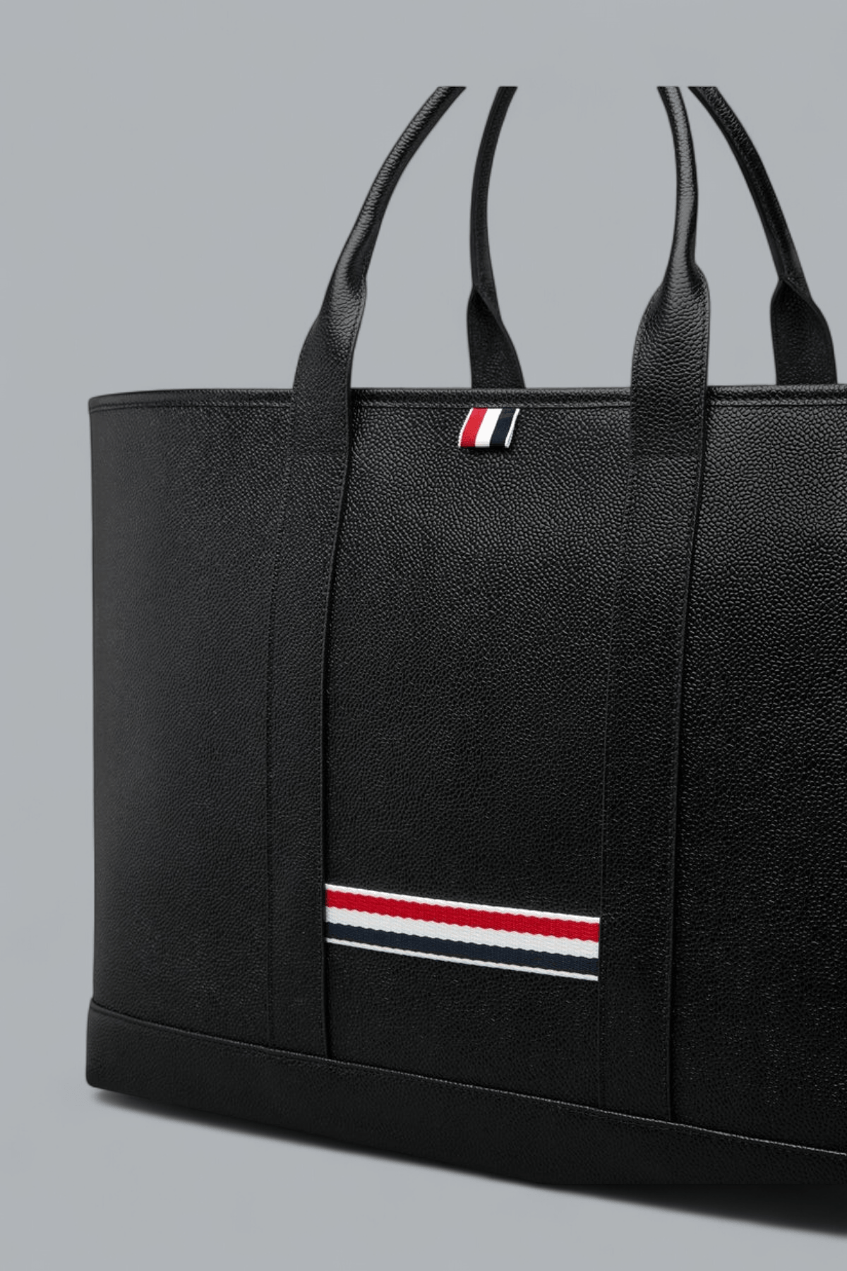 PEBBLE GRAIN LEATHER MEDIUM TOOL TOTE BAG