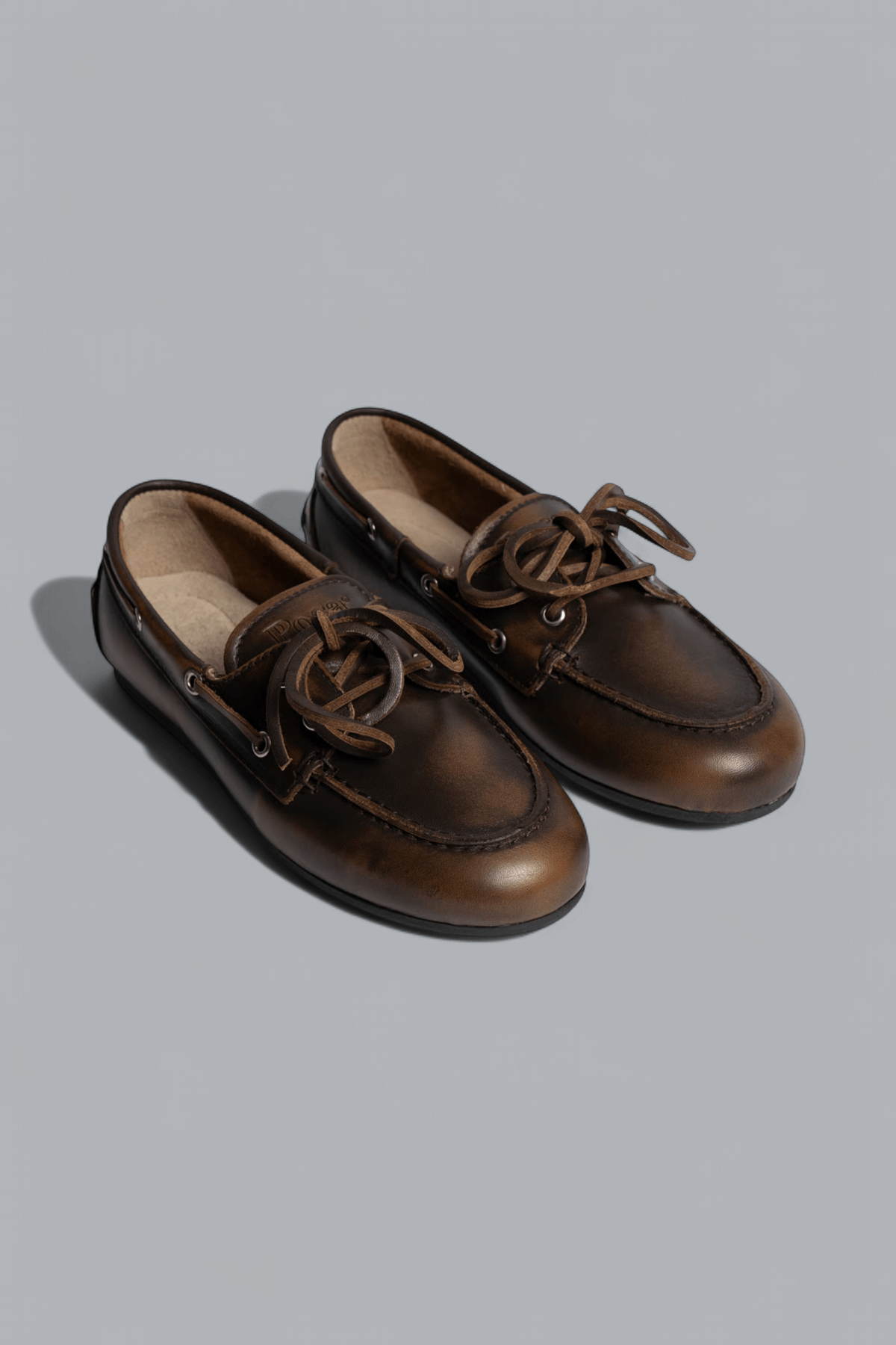 BOAT LOAFERS BRUSHED LEATHER