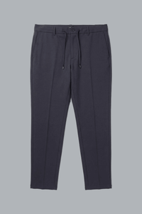 Katoenen stretch slim fit broek