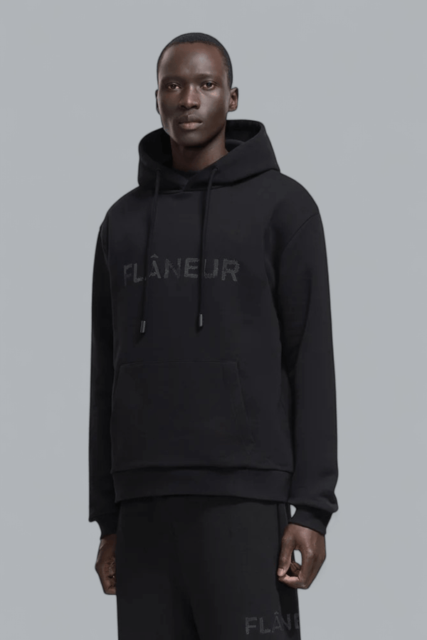 STITCHED LOGO HOODIE