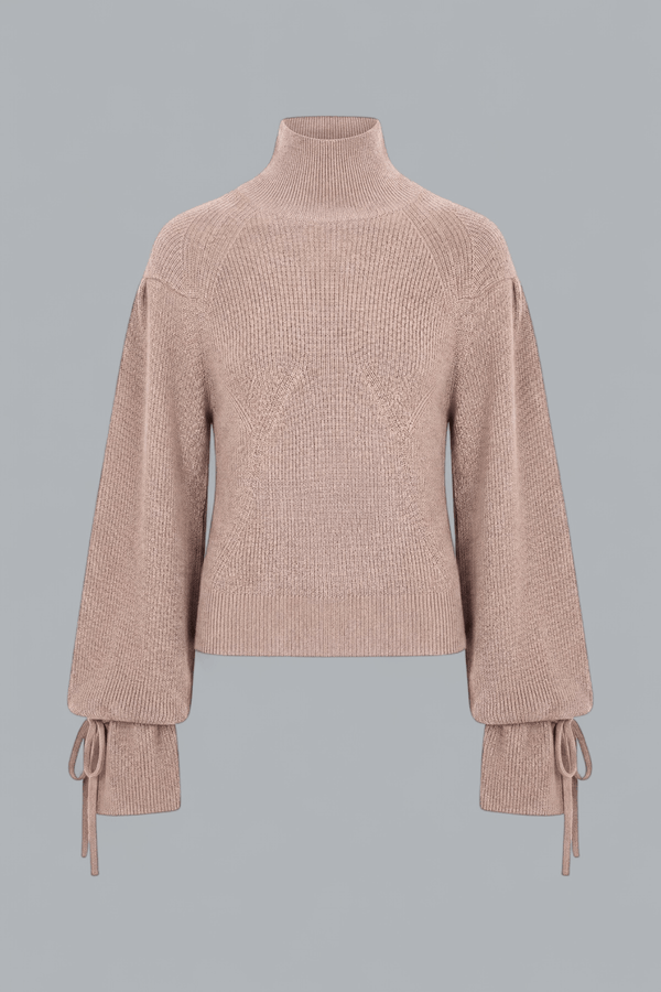 Gestrickter Rollkragenpullover Camille