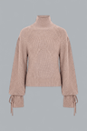 Gestrickter Rollkragenpullover Camille