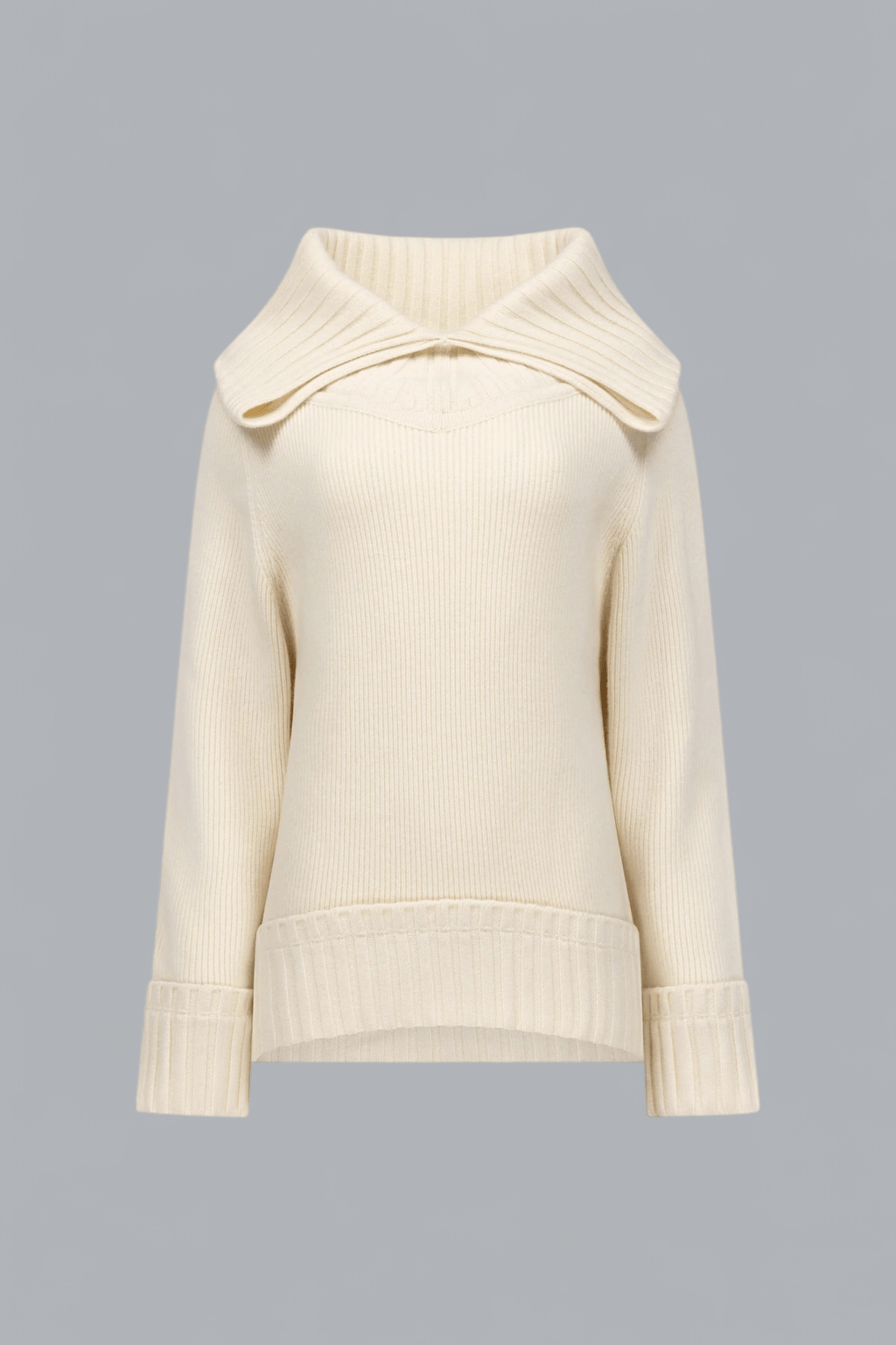 WIDE COLLAR JUMPER