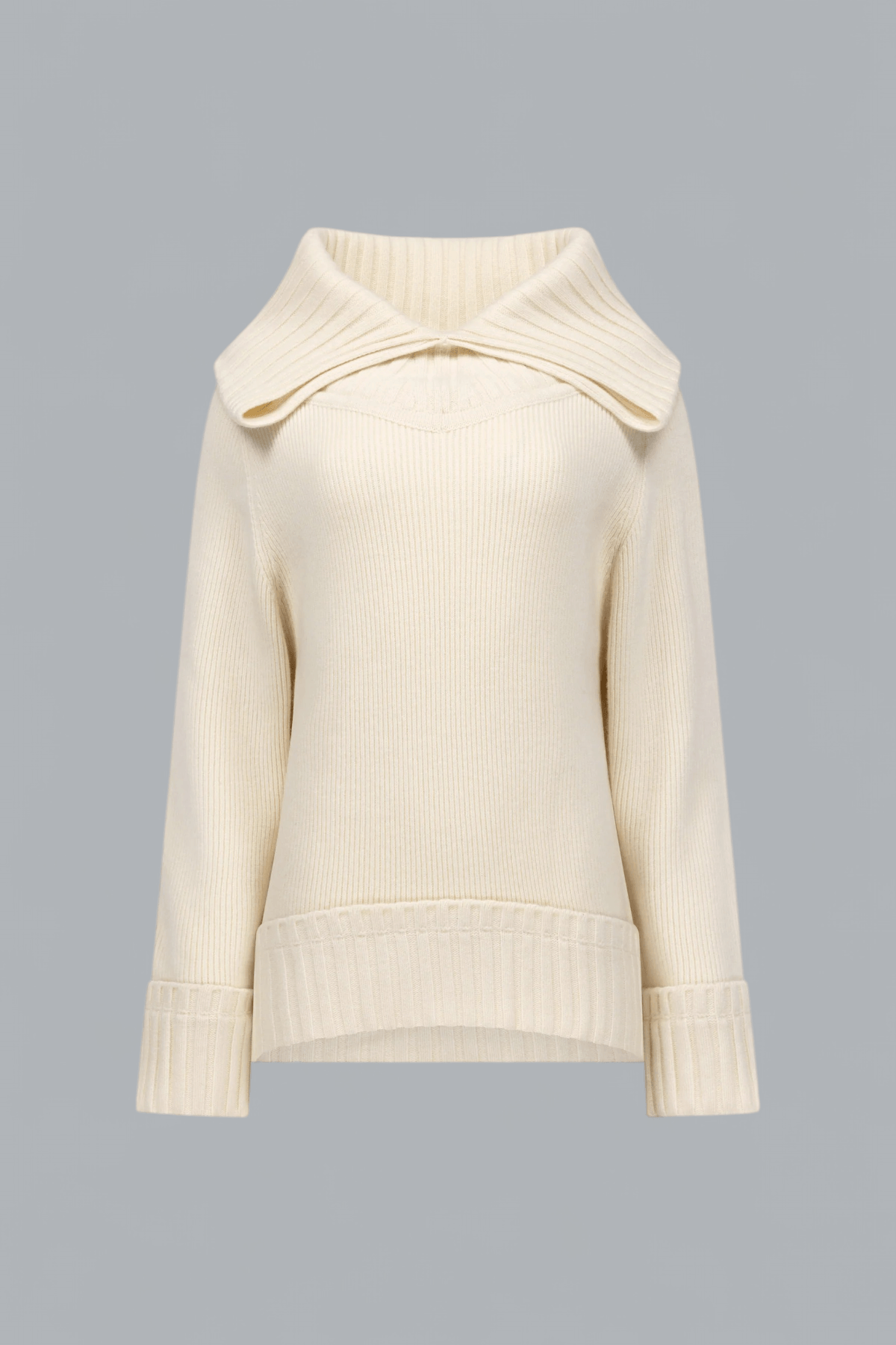 WIDE COLLAR JUMPER
