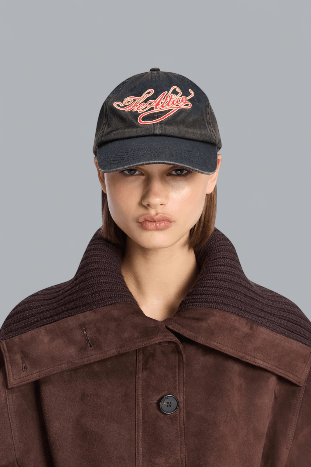 EMBROIDERED LOGO CAP