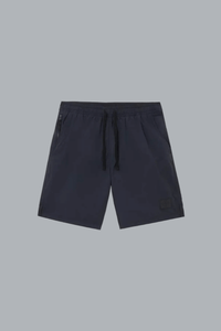 S.I. GHOST NYLON SMERIGLIATO SHORTS NAVY BLUE