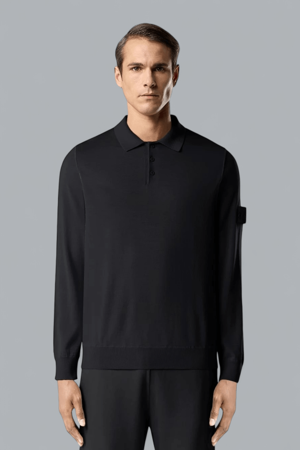 LIGHT PURE RWS WOOL GHOST POLO SHIRT