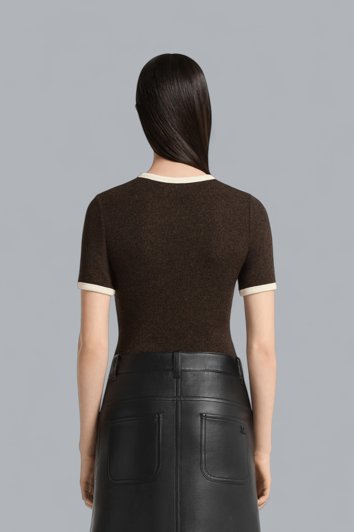HEATHER CONTRAST T-SHIRT