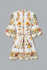 LEMON BOUQUET MINI DRESS