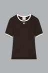 HEATHER CONTRAST T-SHIRT