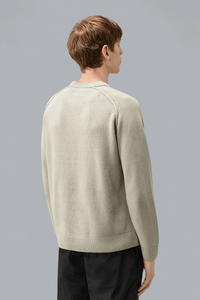 CHENILLE COTTON LENS CREWNECK