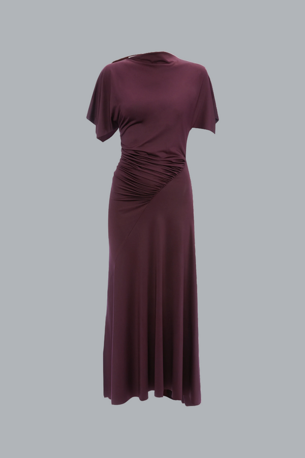CAP SLEEVE MAXI DRESS