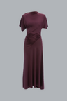 CAP SLEEVE MAXI DRESS